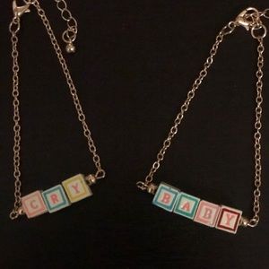 Melanie Martinez “Cry-Baby” Blocks Bracelet Set